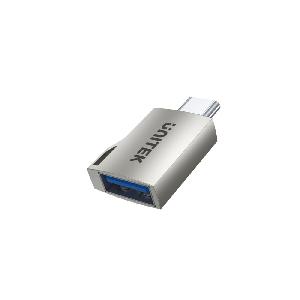 A1025GNI, UNITEK, Adapter, USB-C  Male To USB-A Female Adapter 5Gbps, Silver otg.