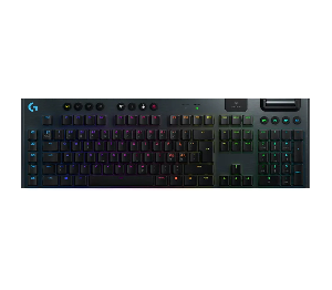 LOGITECH G915  LIGHTSPEED Wireless  Mechanical Gaming Keyboard CARBON-TACTILE RUS Keyboard USB (L920-008909)