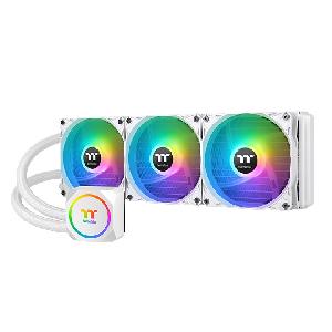TH360 ARGB Sync Snow Edition AIO Liquid Cooler,ThermalTake Liquid Cooler, 3300 R.P.M, 12 V / 5V, LGA 2066/2011-3/2011/1851/17