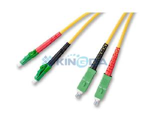 KD-FO6020-A, Kingda, LC/UPC-SC/UPC SM Simplex Jumper, Multimode,5M