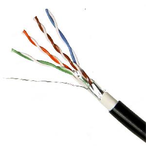 05212440,  ITD, CAT5E FTP, 24AWG,0.50MM, CCA 40% Copper, 4PAIRS,Outdoor 305m/box