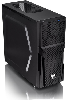 Versa H21, ThermalTake Mid Tower Black/No Win/ 3x120mm Fan,3 x 5.25,3 x 3.5  CA-1B2-00M1NN-00