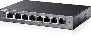 TL-SG108PE, TP-Link, 8-Port Gigabit Easy Smart Switch with 4-Port PoE